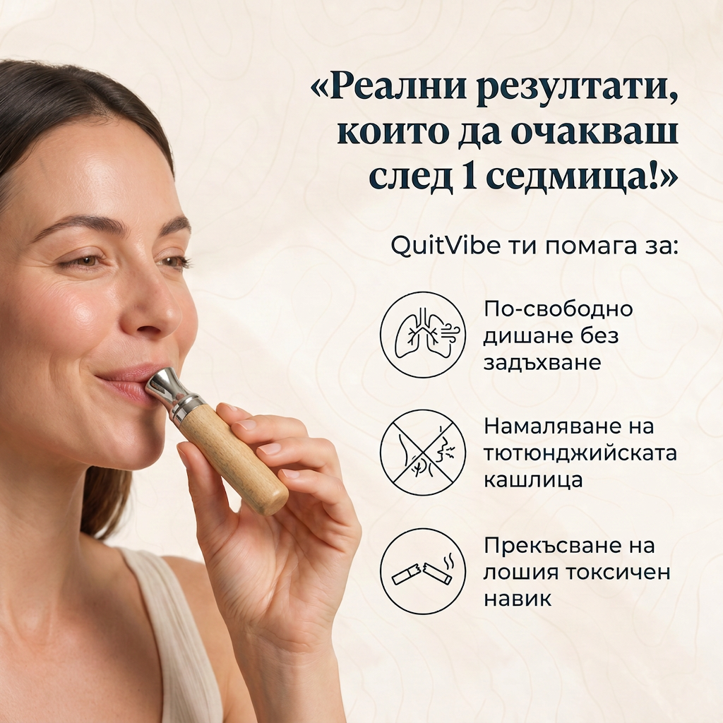 Спри цигарите до 60 дни, използвайки това устройство, което замества навика